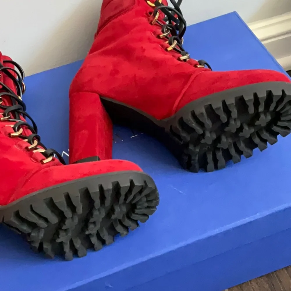 Stuart weitzman combat boot - Picture 2 of 5
